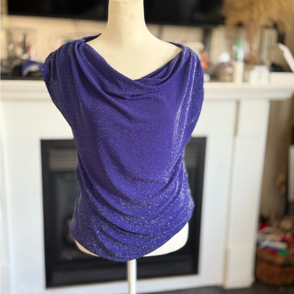 Reitmans Shimmering Purple Blouse